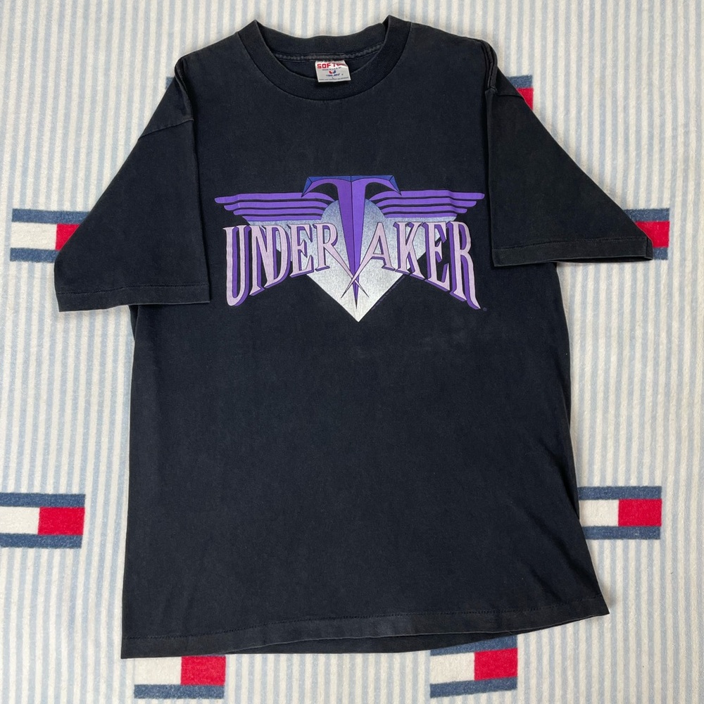 Vintage 1997 WWF The Undertaker short sleeve tee shirt WWE